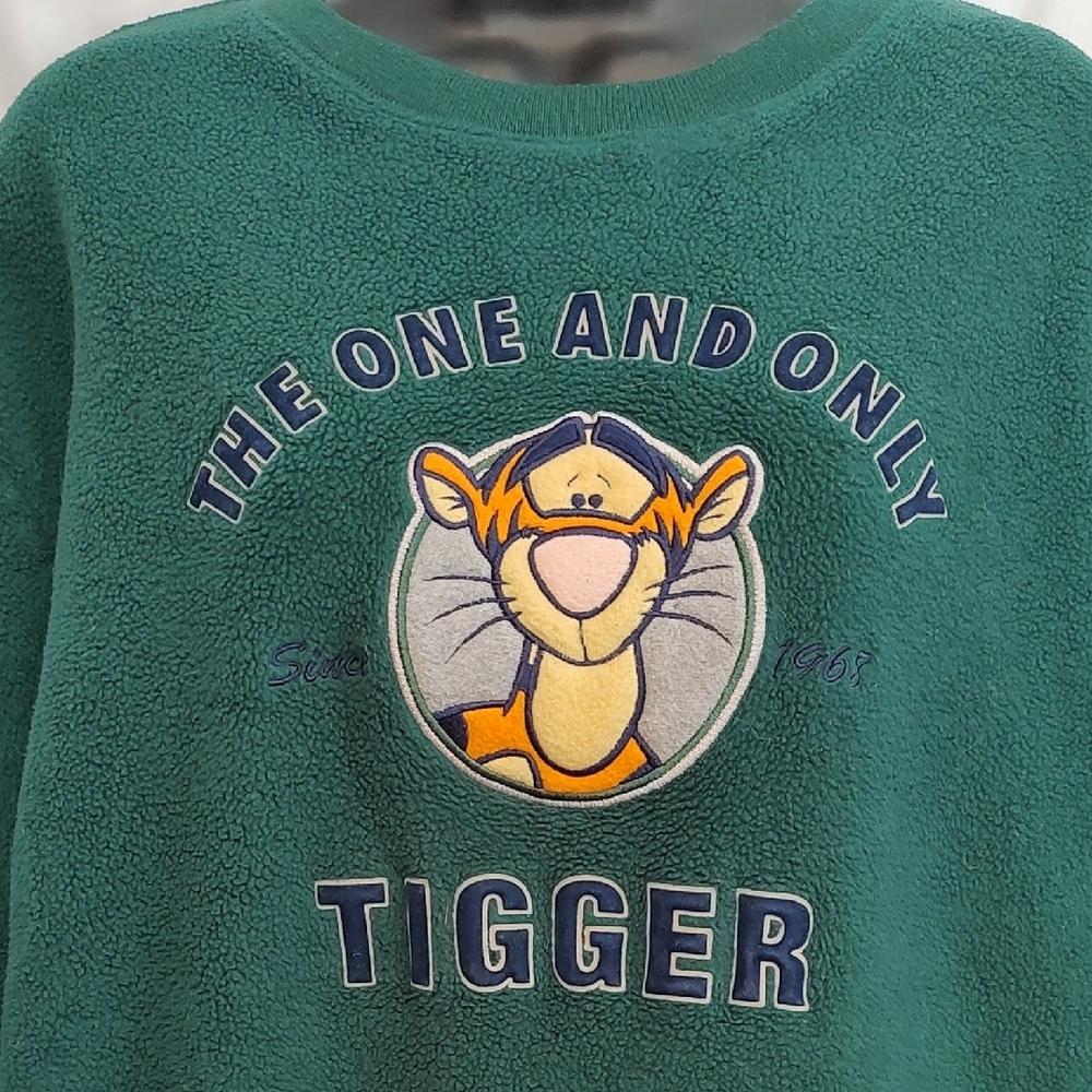 Disney Green Tigger Crewneck Sweater - Picture 2 of 7